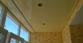 Натяжной потолок на балкон Малоярославец, цена 6359 руб.